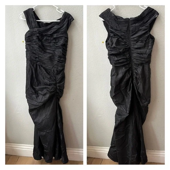 xscape by joanna chen mermaid dresses Stunning Purple Maxi Mermaid Style Evening